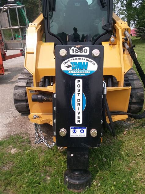 skid steer post rental